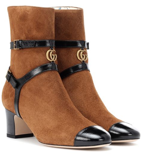 gucci suede boots